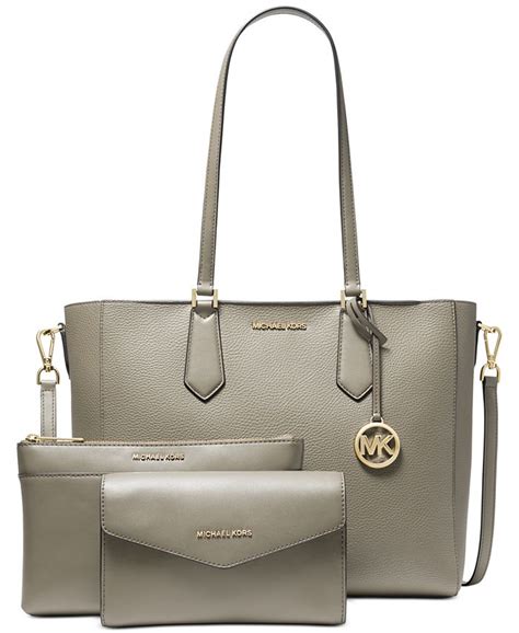 michael kors 3-in-1 tote kimberly|Michael Kors three pocket handbags.